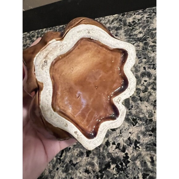 VINTAGE 1970s Florida Small Ceramic Frog Soap Sponge Holder Hobbyist Retro - Picture 4 of 8